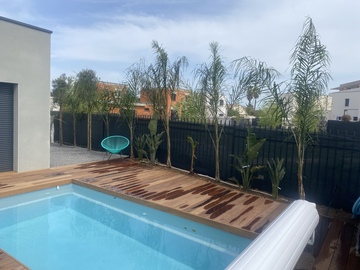 Terrasse en bois à Pérols