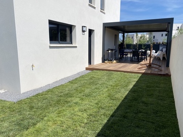 Terrasse en bois à Pérols